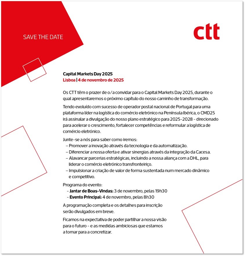 Convite Capital Markets Day 2025